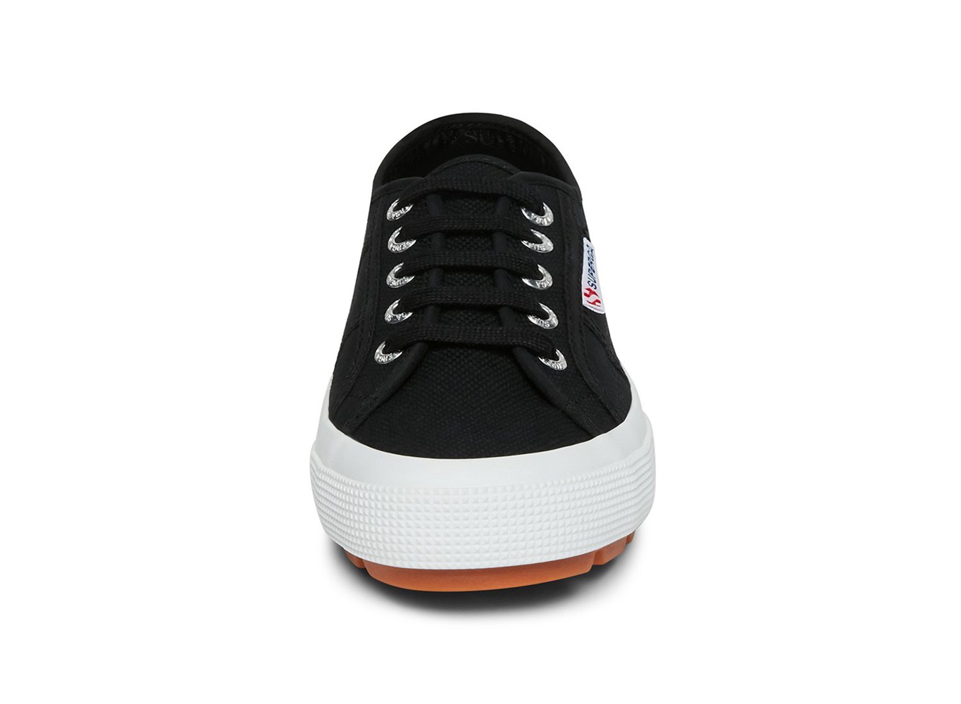 Zapatillas Superga Mujer Negras/Blancas - 2750 Tank - 659240ZOX